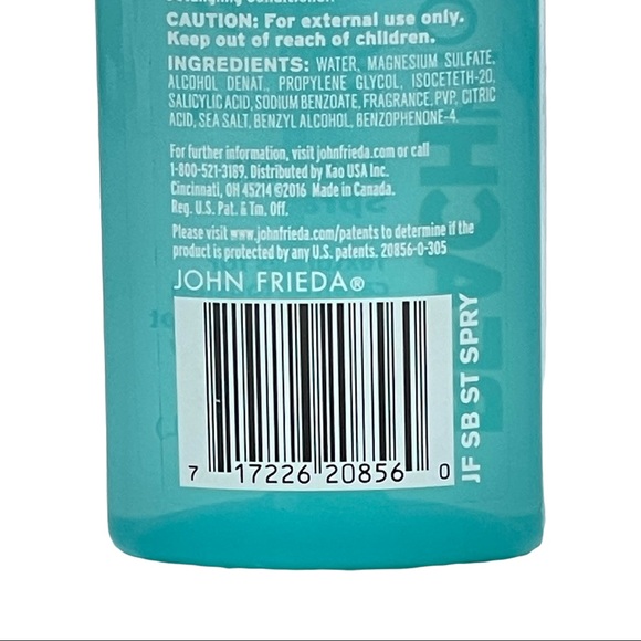 John Frieda Beach Blonde Sea Waves Salt Spray 5 oz Texturizing Enhance Waves HTF - Picture 4 of 5
